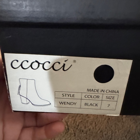 Black Suede Ankle Boots - Picture 6 of 6